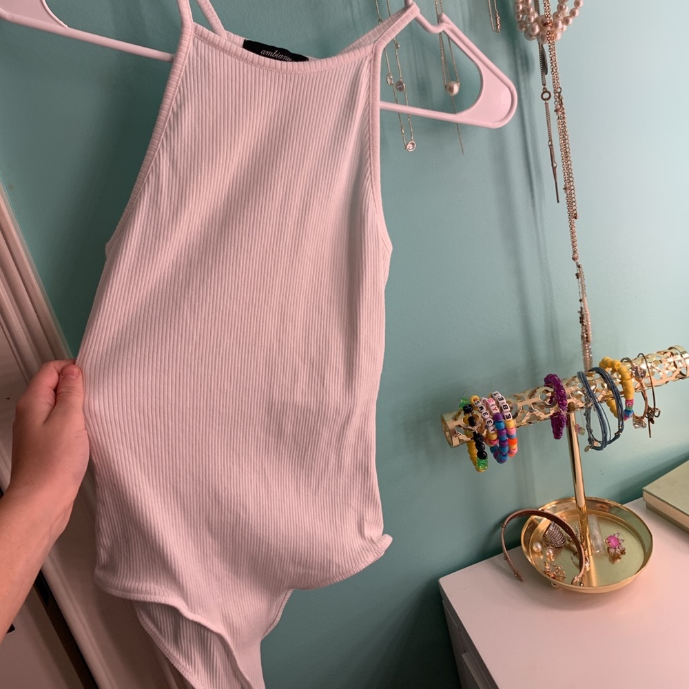 hire halter top bodysuit